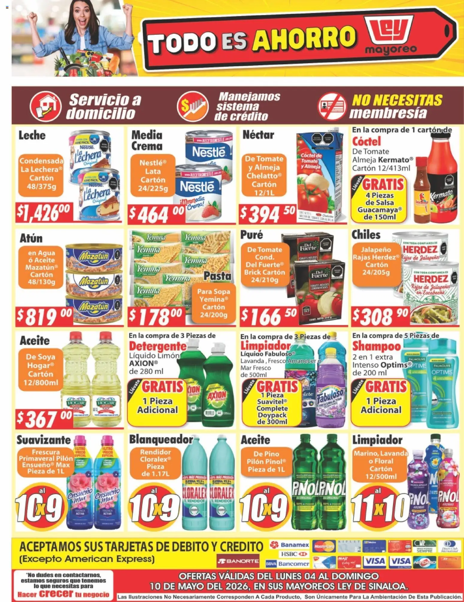 Nuevas ofertas de Casa Ley válidas en toda la República Mexicana desde el 04.05.2026. ¡Encuentra las mejores ofertas en Casa Ley folleto Sinaloa! | Página: 2