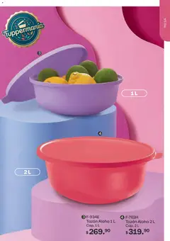Vista previa de Tupperware catálogo, nuevo folleto de la tienda, válido en México a partir del 13/07/2026 | Página: 109 | Productos: Mesa