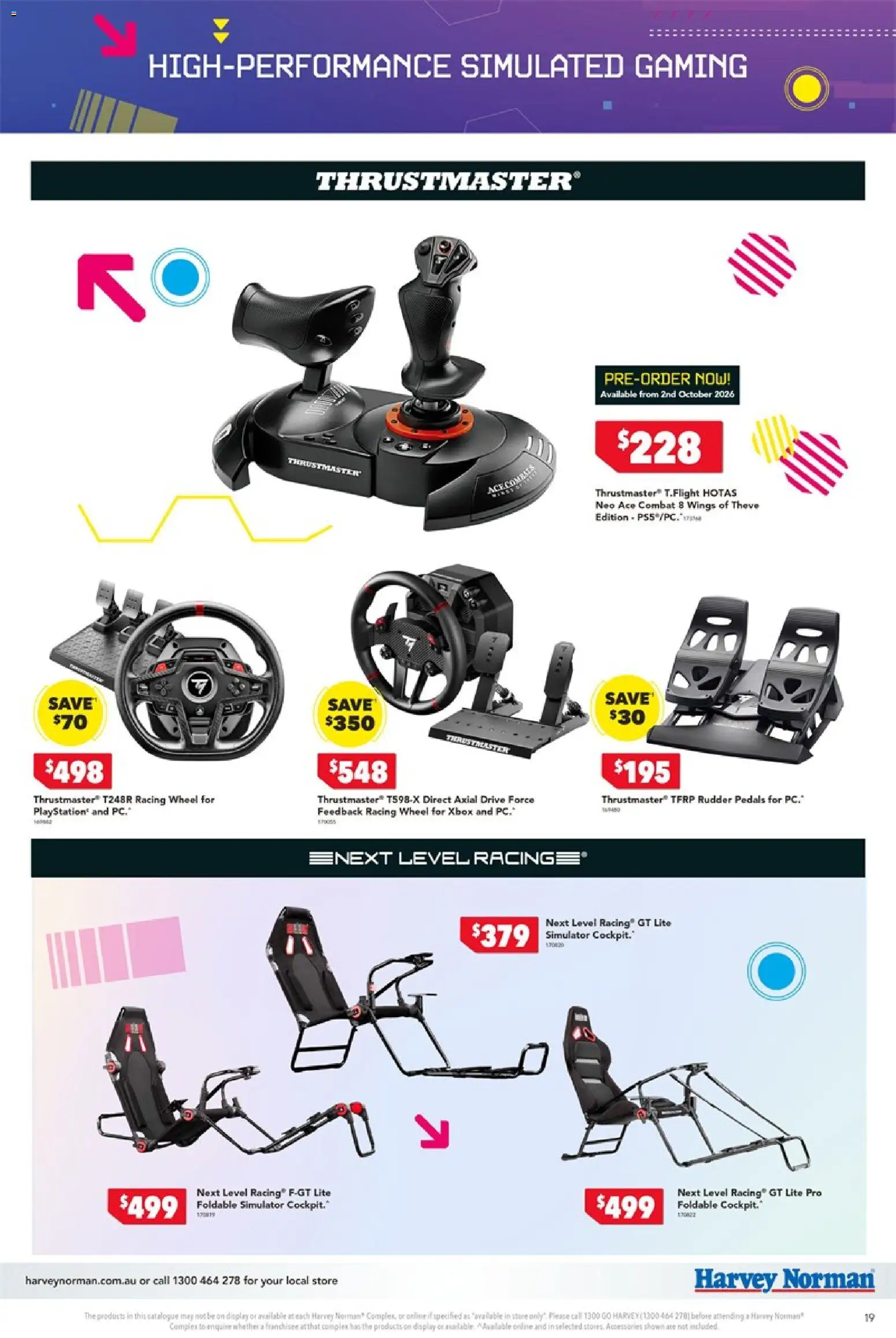 Harvey Norman catalogue - valid from 01/10/2026 | Page: 19 | Products: Accessories, Playstation, Xbox