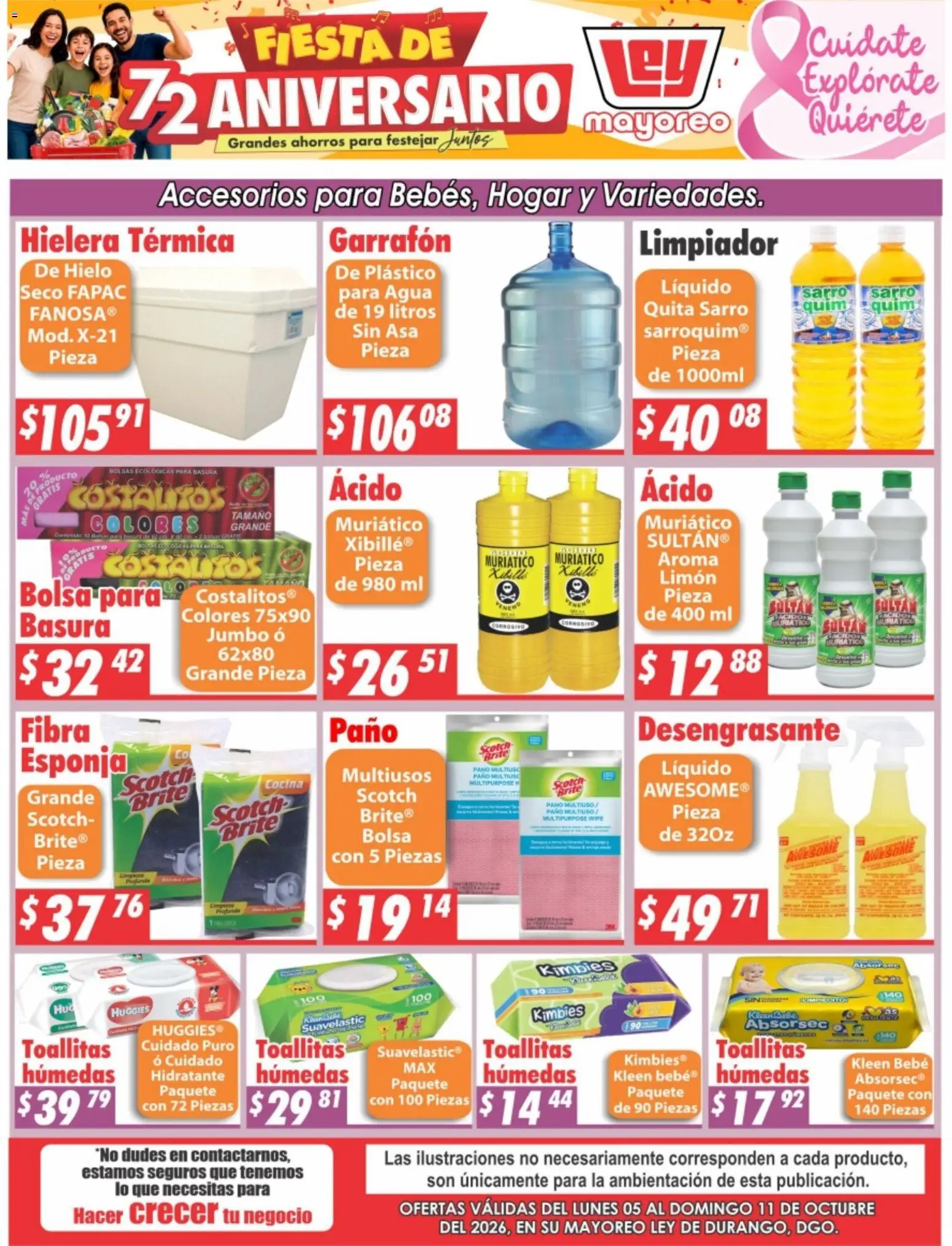 Nuevas ofertas de Casa Ley válidas en toda la República Mexicana desde el 05/10/2026. ¡Encuentra las mejores ofertas en Casa Ley folleto! | Página: 3