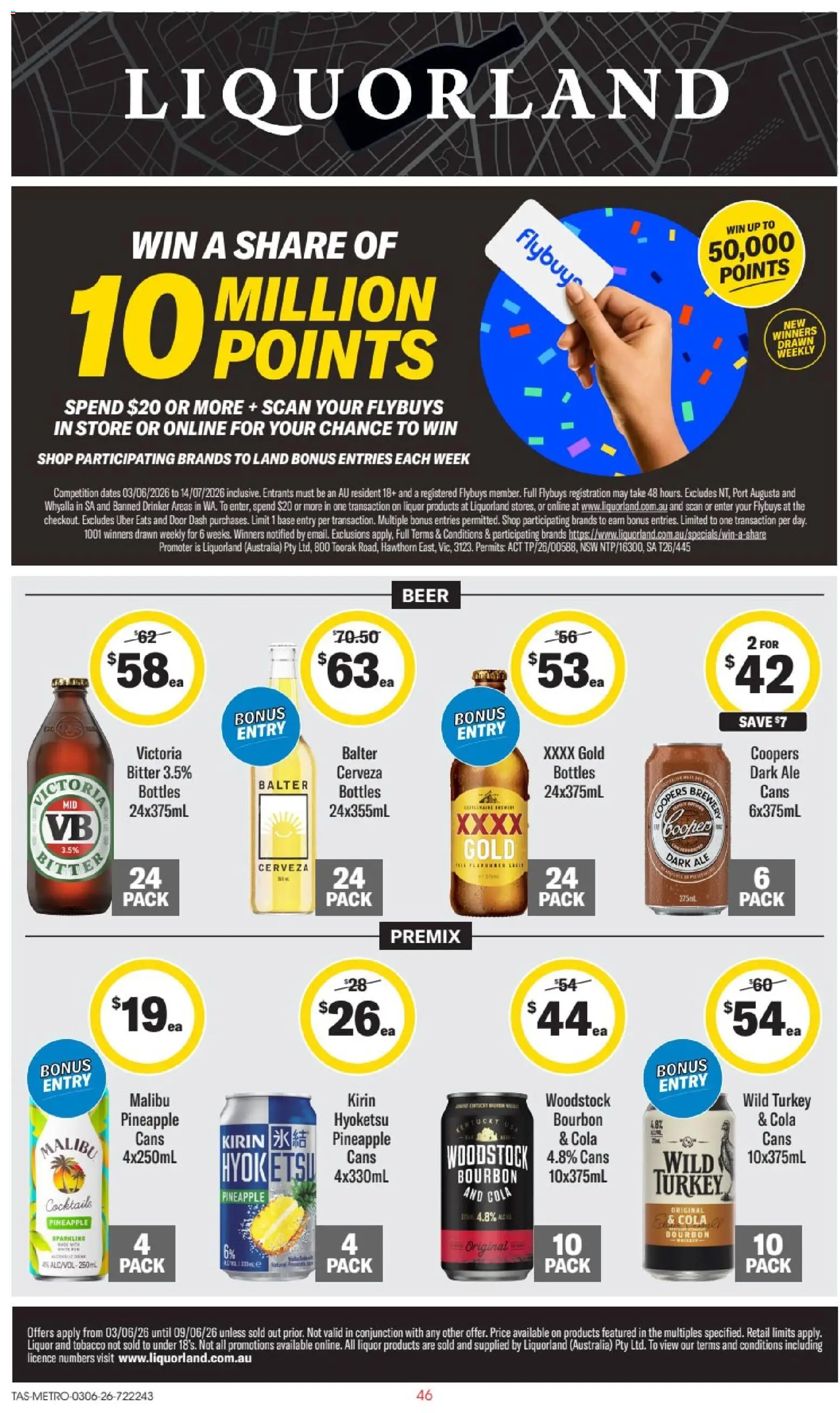 Liquorland catalogue - valid from 03.06.2026 | Page: 1