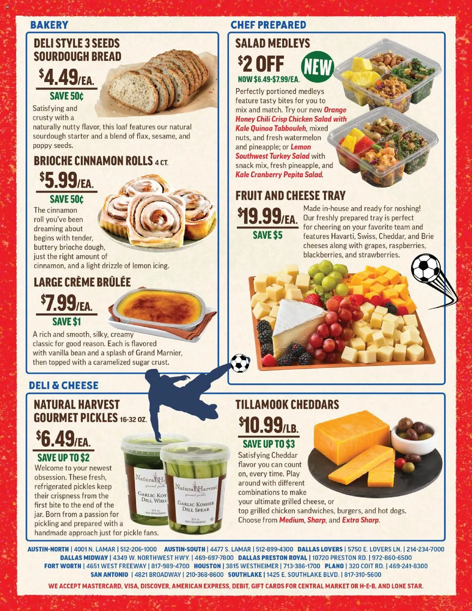 Central Market Weekly Ad - valid from 10.06.2026 | Page: 6 | Products: Bakery, Bread, Salad, Sugar