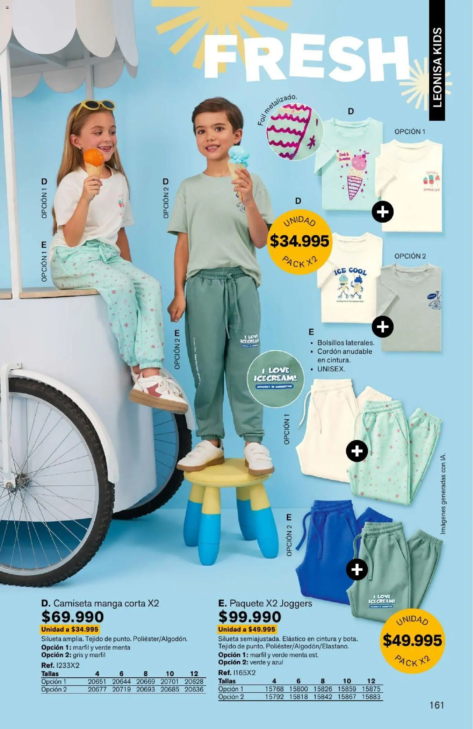 Leonisa revista - valida desde el 04/08/2026 | Página: 161 | Productos: Camiseta