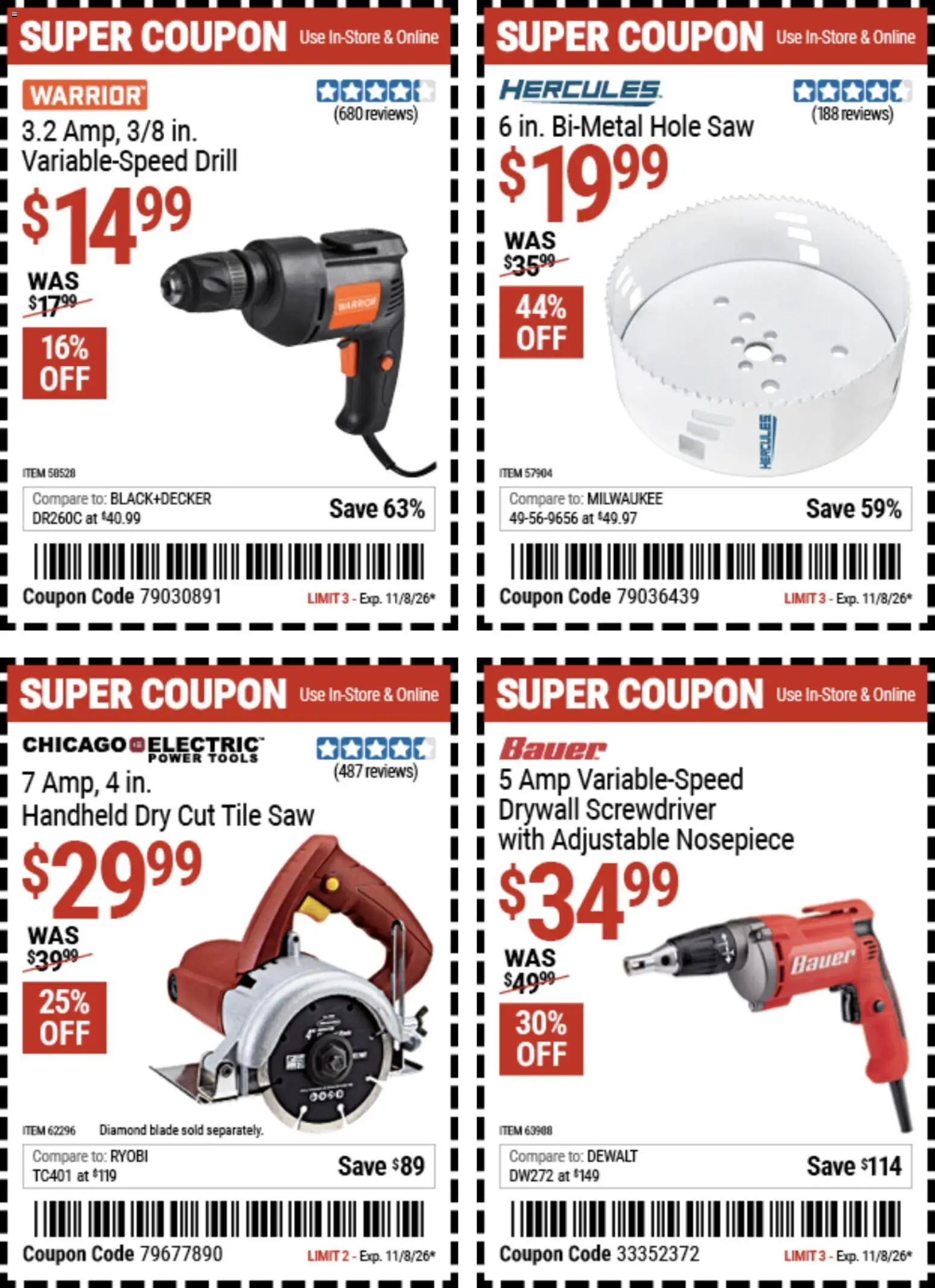 Harbor Freight Weekly Ad - valid from 10/26/2026 | Page: 10