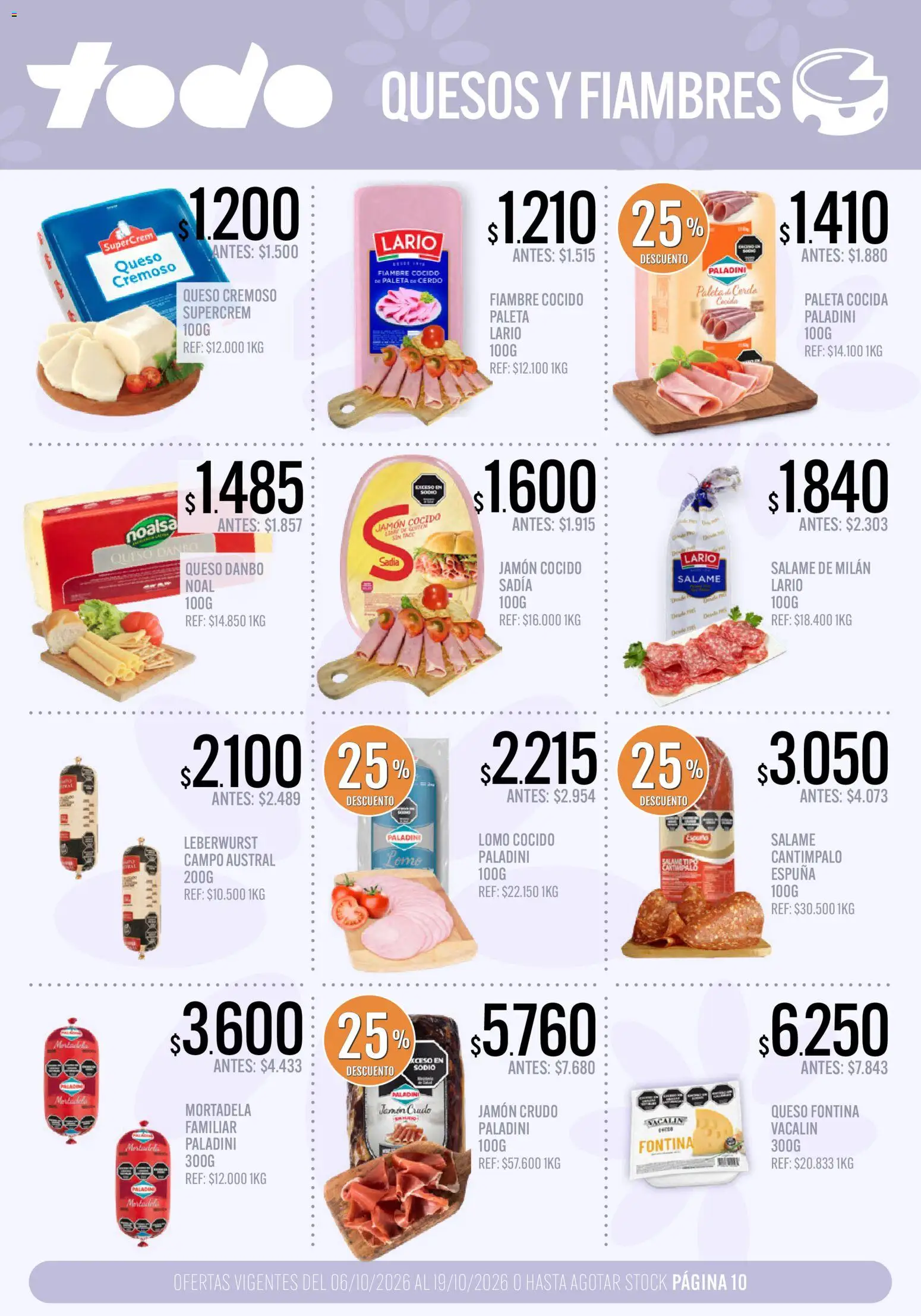 Supermercados TODO catálogo │ válido desde el 06/10/2026 | Página: 10