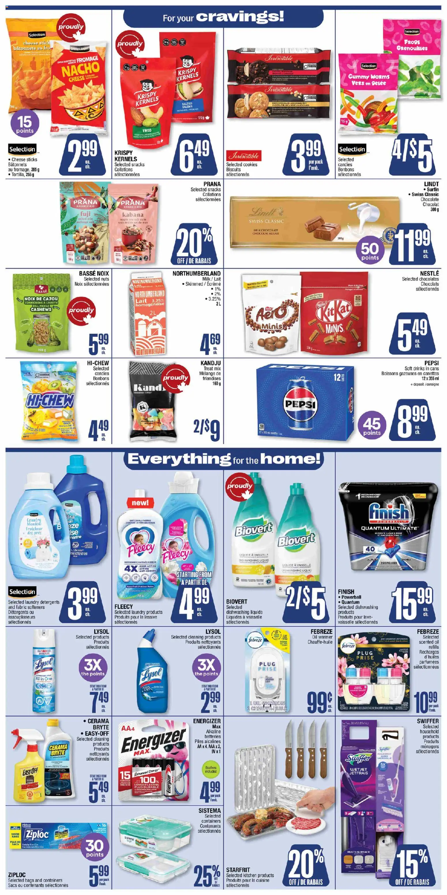 Jean Coutu flyer valid from 21.05.2026 | Page: 7 | Products: Candies, Nuts, Cheese, Oil