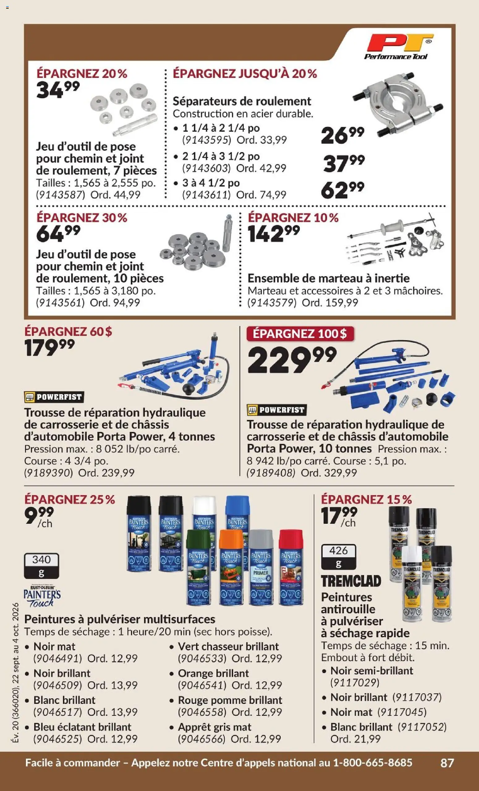 Princess Auto flyer valid from Sep 22, 2026 | Page: 92