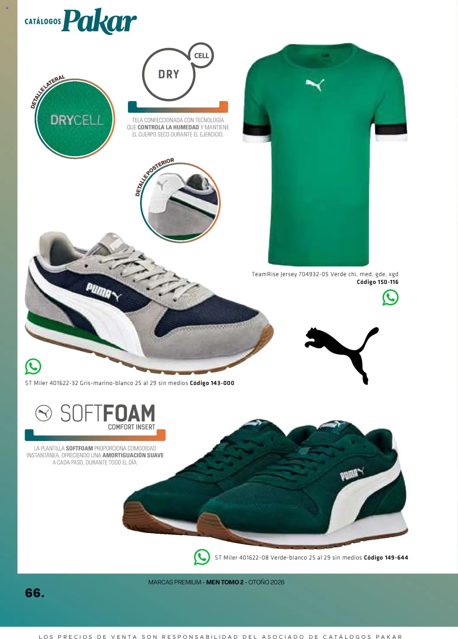 Nuevas ofertas de SC Pakar válidas en toda la República Mexicana desde el 28/08/2026. ¡Encuentra las mejores ofertas en SC Pakar catálogo Premium Men Tomo 2! | Página: 66
