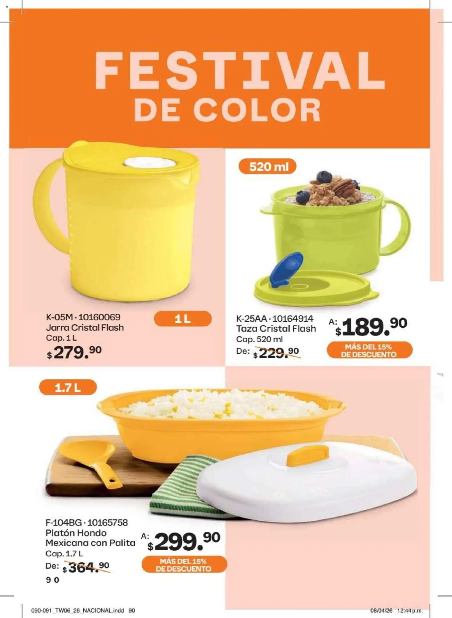 ¡El último » catálogo de Tupperware para Mayo « está aquí! Descubre las SUPER OFERTAS. | México