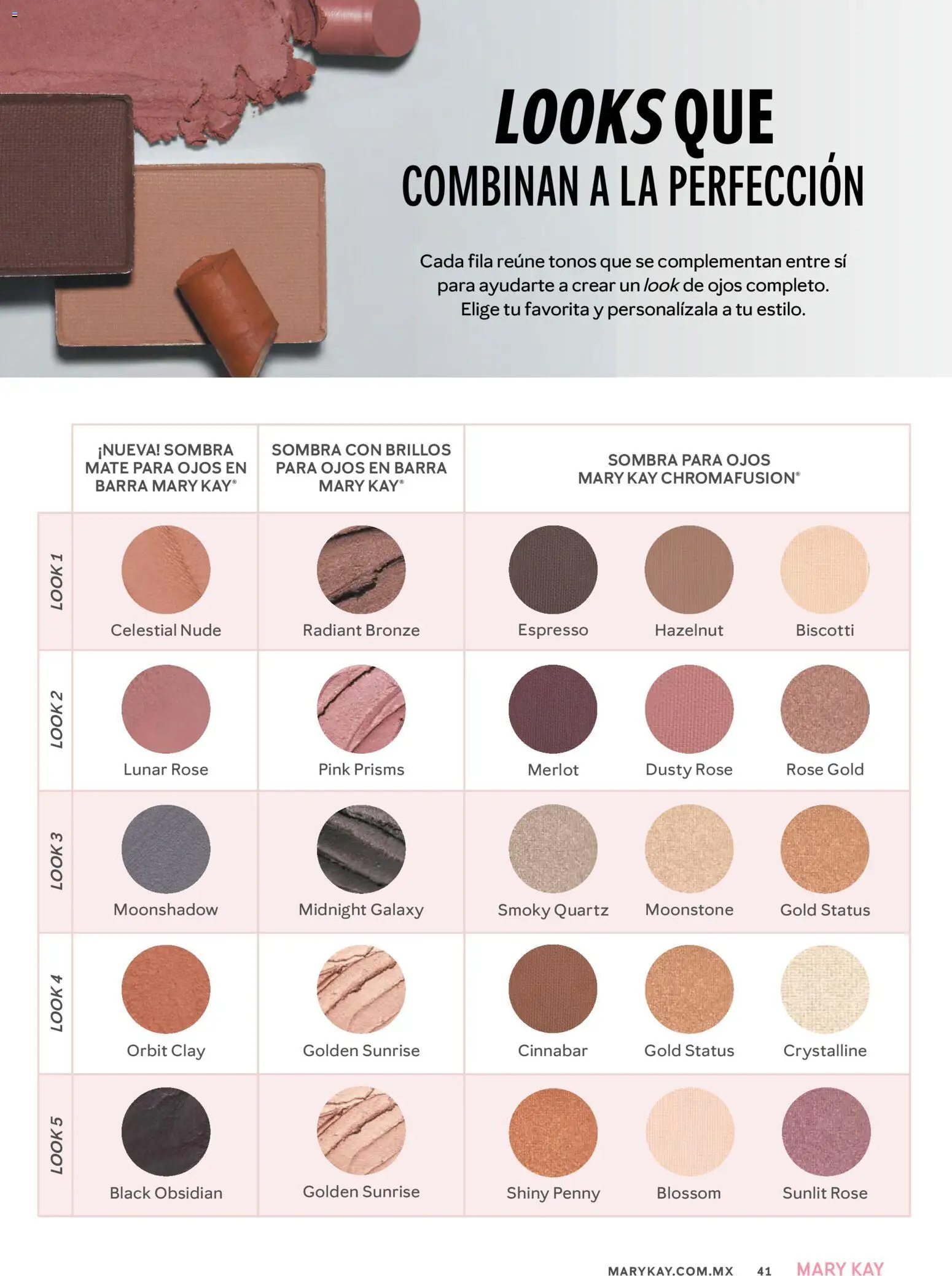Nuevas ofertas de Mary Kay válidas en toda la República Mexicana desde el 01/09/2026. ¡Encuentra las mejores ofertas en Mary Kay catálogo! | Página: 41 | Productos: Sombra, Barra, Mate