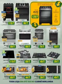 Berlanda - Ofertas atuais - Pré-Visualização do folheto da loja Berlanda, válido de 27/07/2026 | Página: 11 | Produtos: Forno, Fogão, Grill, Mesa