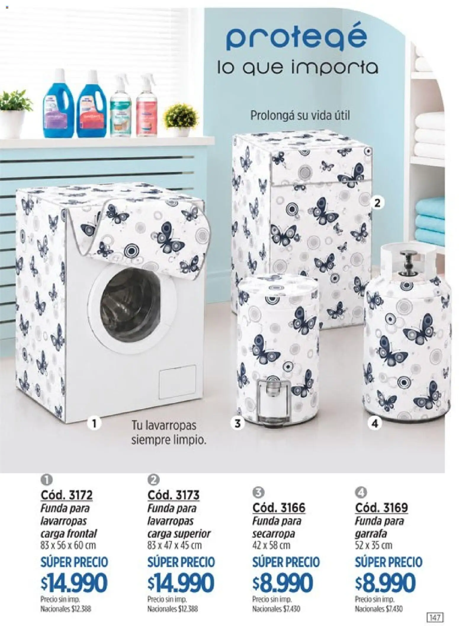 Catálogo Amodil Campaña 15 │ válido desde el 26/08/2026 | Página: 147 | Productos: Lavarropas