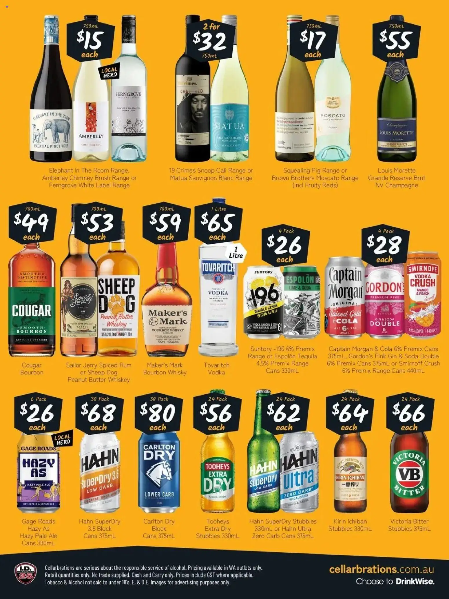 Cellarbrations catalogue - valid from 10/08/2026 | Page: 2 | Products: Alcohol, Bourbon, Rum, Pink gin