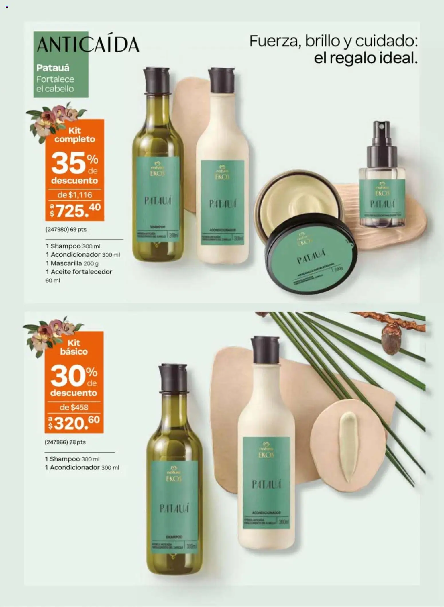 Nuevas ofertas de Natura válidas en toda la República Mexicana desde el 02.04.2026. ¡Encuentra las mejores ofertas en Natura campaña 6 2026! | Página: 137 | Productos: Brillo, Aceite, Mascarilla, Acondicionador