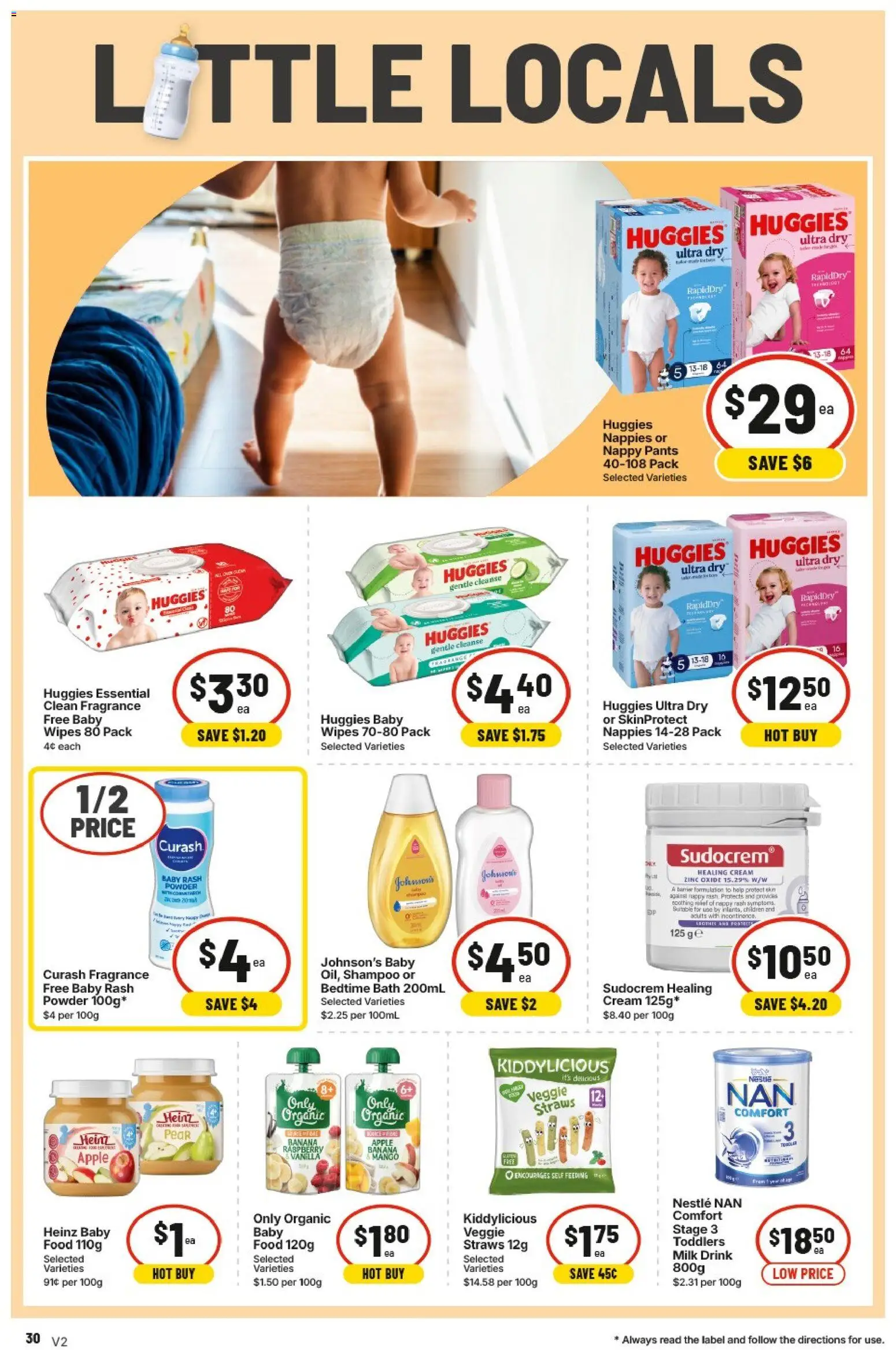 IGA catalogue - valid from 20.05.2026 | Page: 34 | Products: Powder, Milk, Straws, Pear