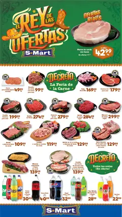 Vista previa de S-Mart folleto Ofertas de feria Juárez, nuevo folleto de la tienda, válido en México a partir del 09.06.2026