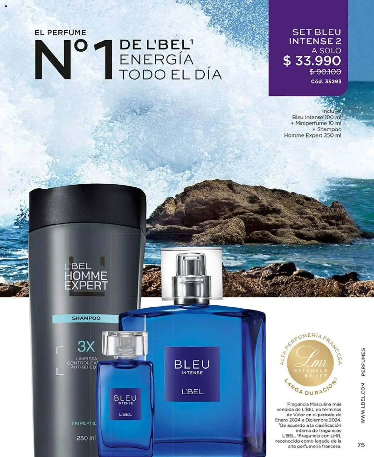 Catálogo L'Bel Campaña 12 │ válido desde el 07.07.2026 | Página: 75 | Productos: Perfume, Shampoo