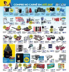 Lojas Becker ofertas Junho - Pré-Visualização do folheto da loja Lojas Becker, válido de 01.06.2026 | Página: 11 | Produtos: Máquina de costura, Frigideira, Cadeira, Faca