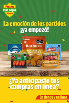 Vista previa de Bodega Aurrerá folleto La emoción de los partidos ya empezó, nuevo folleto de la tienda, válido en México a partir del 05/06/2026