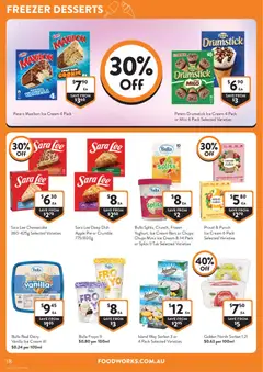 Preview of Foodworks catalogue - valid from 08/07/2026 | Page: 18 | Products: Dairy, Chocolate, Cream, Freezer