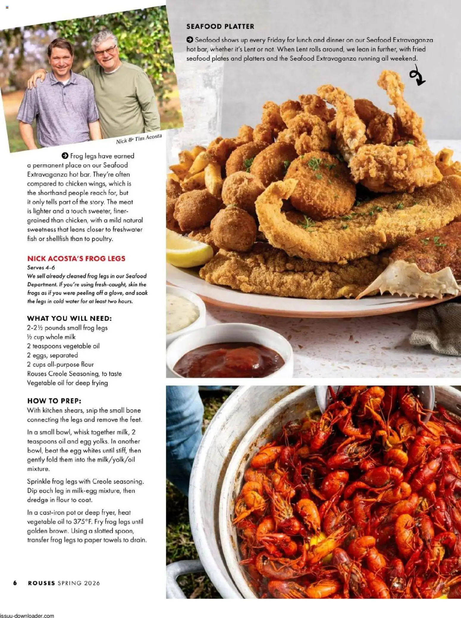 Rouses Magazine Spring 2026 - valid from 06.04.2026 | Page: 8 | Products: Milk, Peeling, Oil, Water