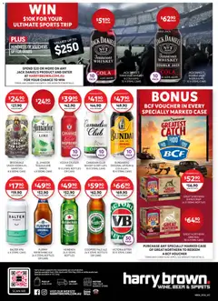 Preview of Harry Brown catalogue Colac - valid from 29.04.2026 | Page: 4 | Products: Beer, Vodka, Whiskey, Raspberry