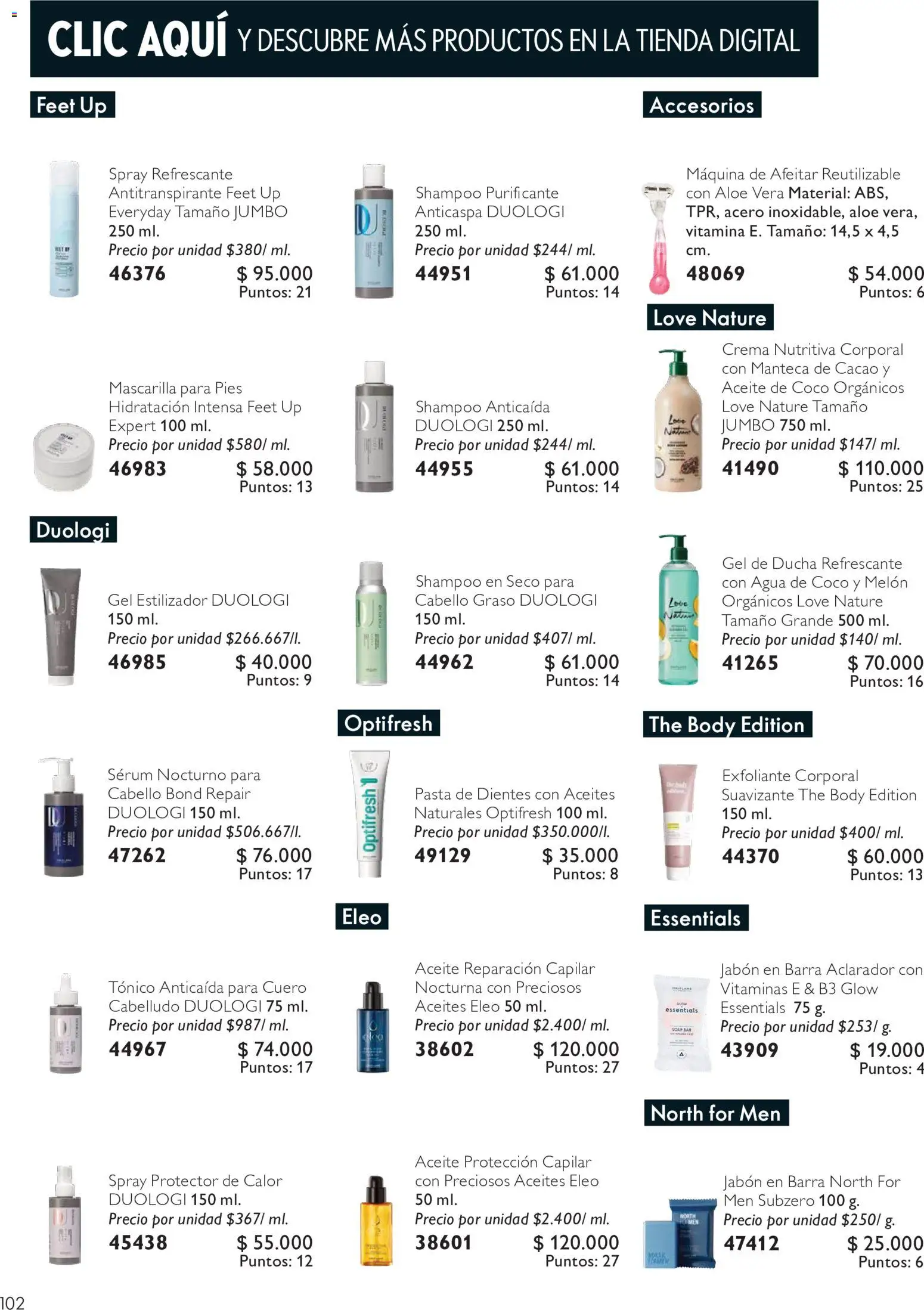 Oriflame revista - valida desde el 12/09/2026 | Página: 102