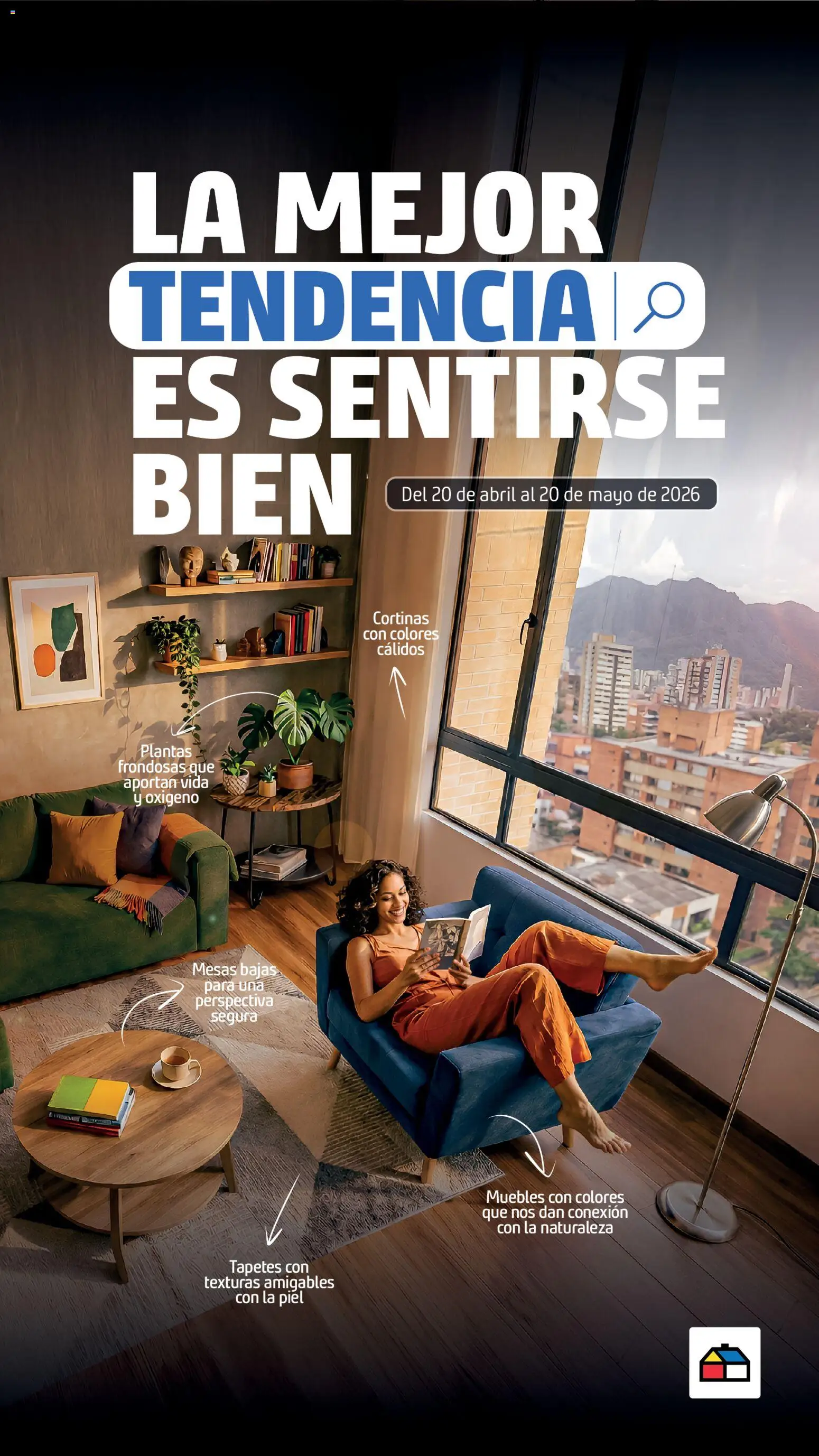 Homecenter revista - valida desde el 20.04.2026 | Página: 1 | Productos: Cortinas