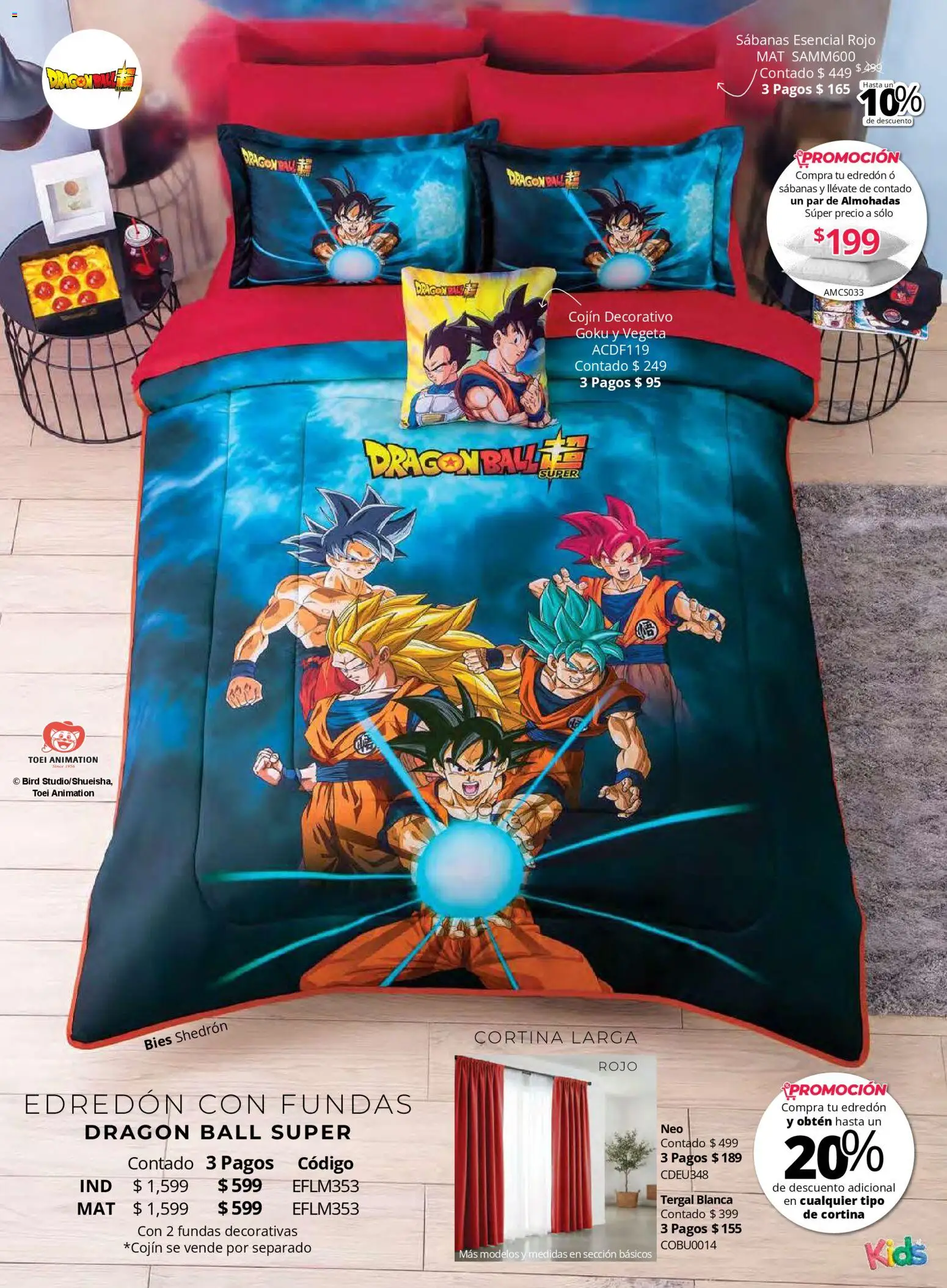 Nuevas ofertas de Colchas Concord válidas en toda la República Mexicana desde el 01.05.2026. ¡Encuentra las mejores ofertas en Colchas Concord catálogo Kids! | Página: 3 | Productos: Sabanas