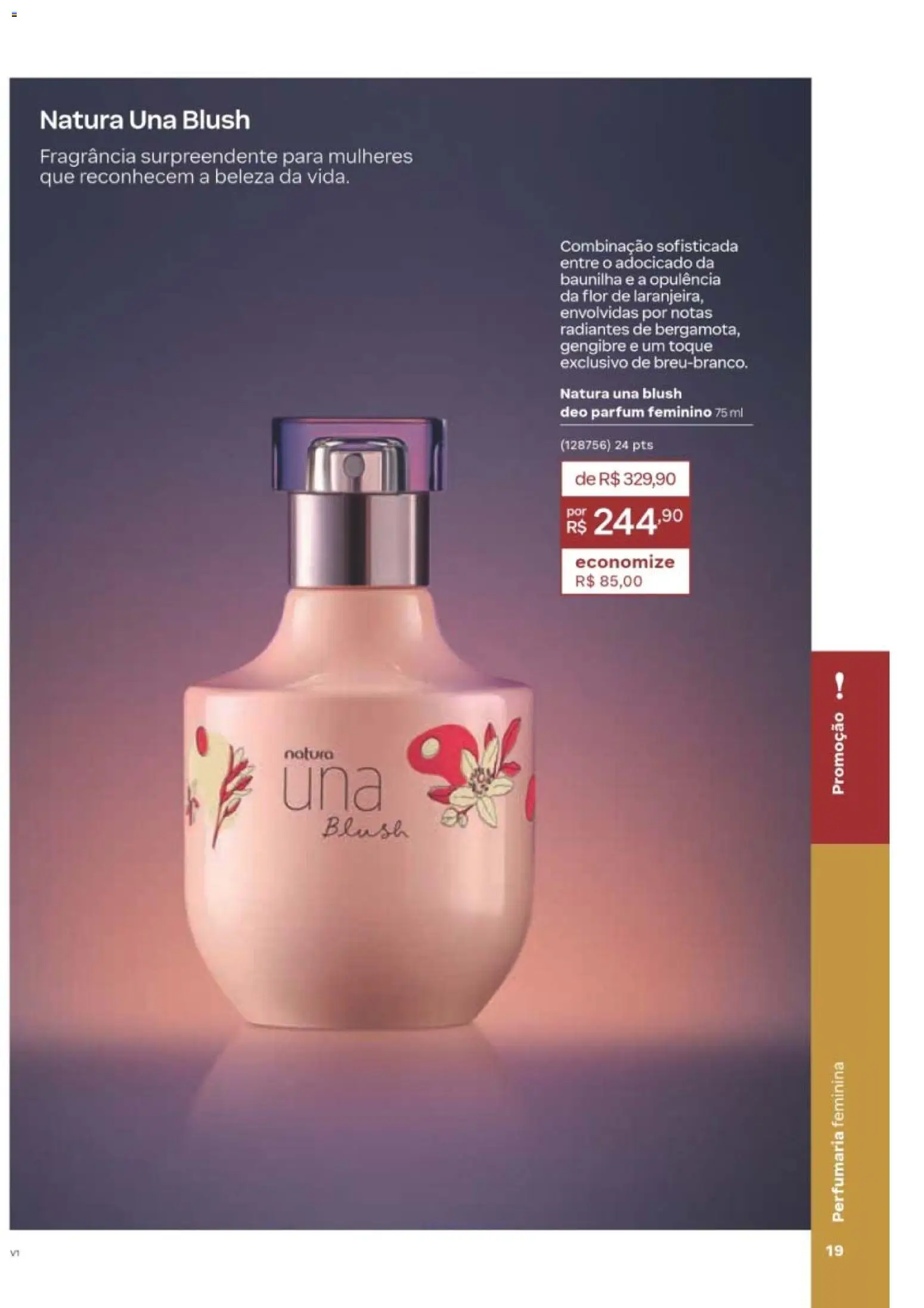 Natura Folheto - válido de 10/08/2026 | Página: 20 | Produtos: Gengibre, Fragrância, Blush
