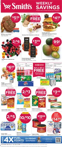Preview of Smith's weekly ads valid from 13.05.2026