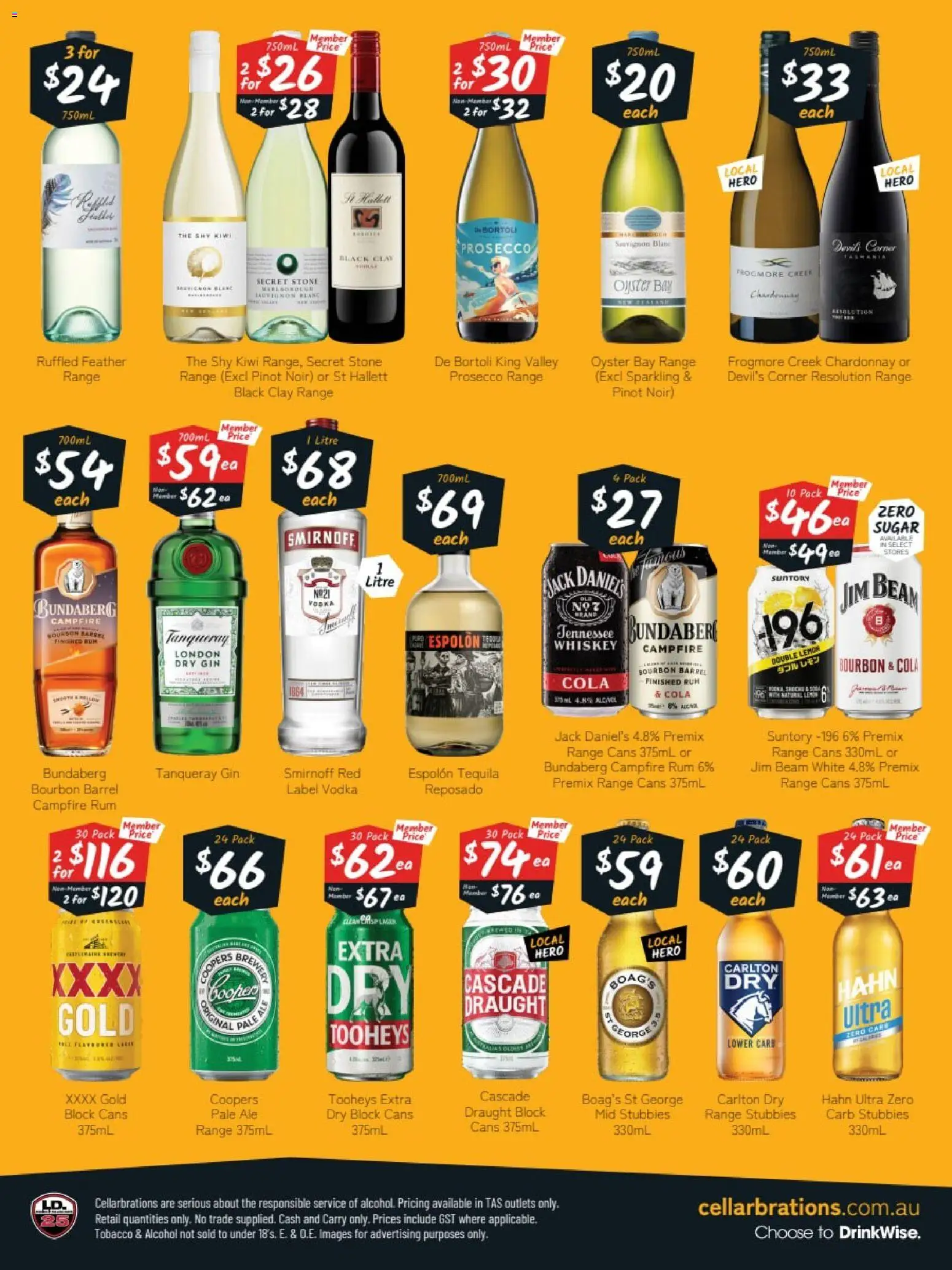Cellarbrations catalogue - valid from 27/07/2026 | Page: 2 | Products: Gin, Whiskey, Lemon, Clay