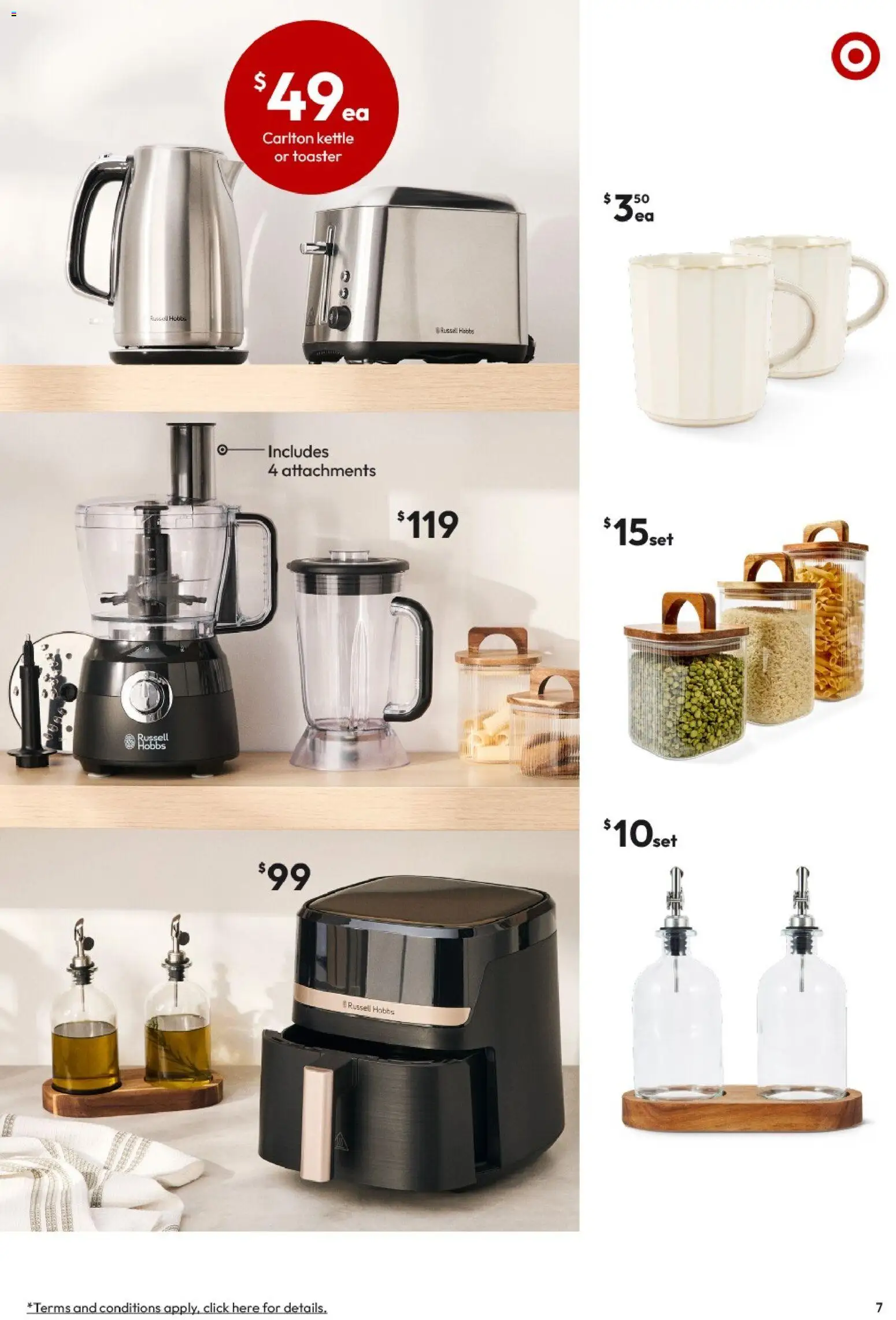 Target catalogue - valid from 30/07/2026 | Page: 7 | Products: Kettle, Toaster