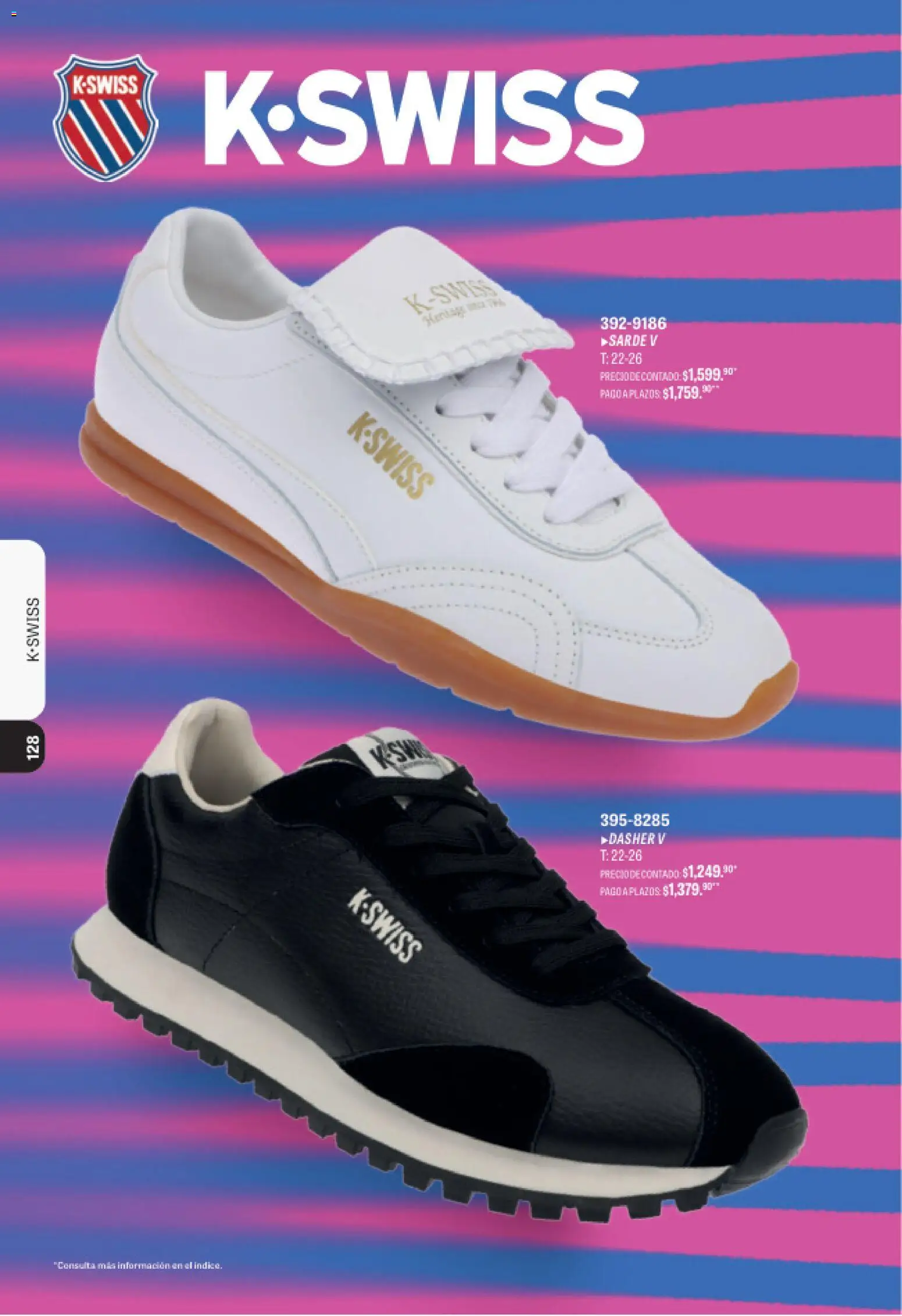 Nuevas ofertas de Andrea válidas en toda la República Mexicana desde el 09/08/2026. ¡Encuentra las mejores ofertas en Andrea catálogo Deportivo Completo! | Página: 128