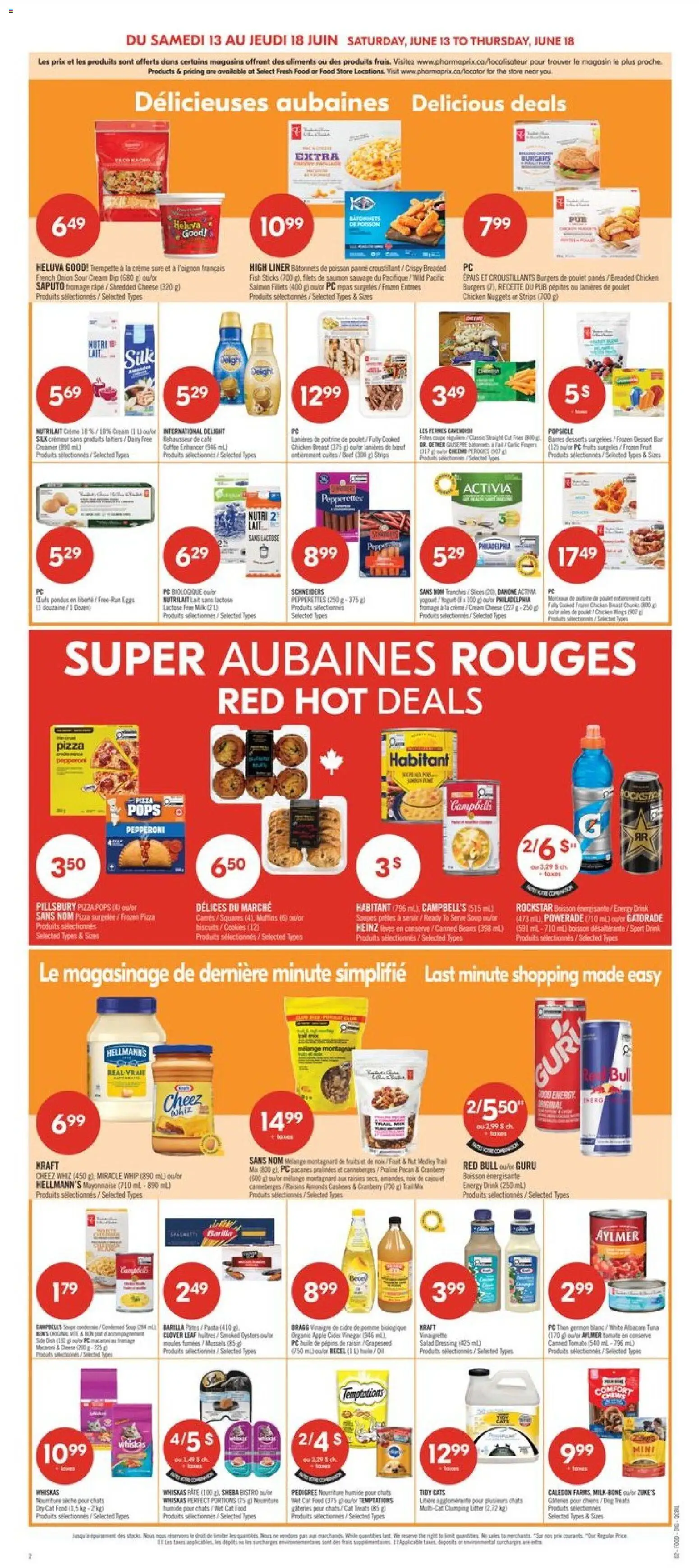 Pharmaprix flyer valid from 12.06.2026 | Page: 5 | Products: Cookies, Chicken wings, PC, Coffee