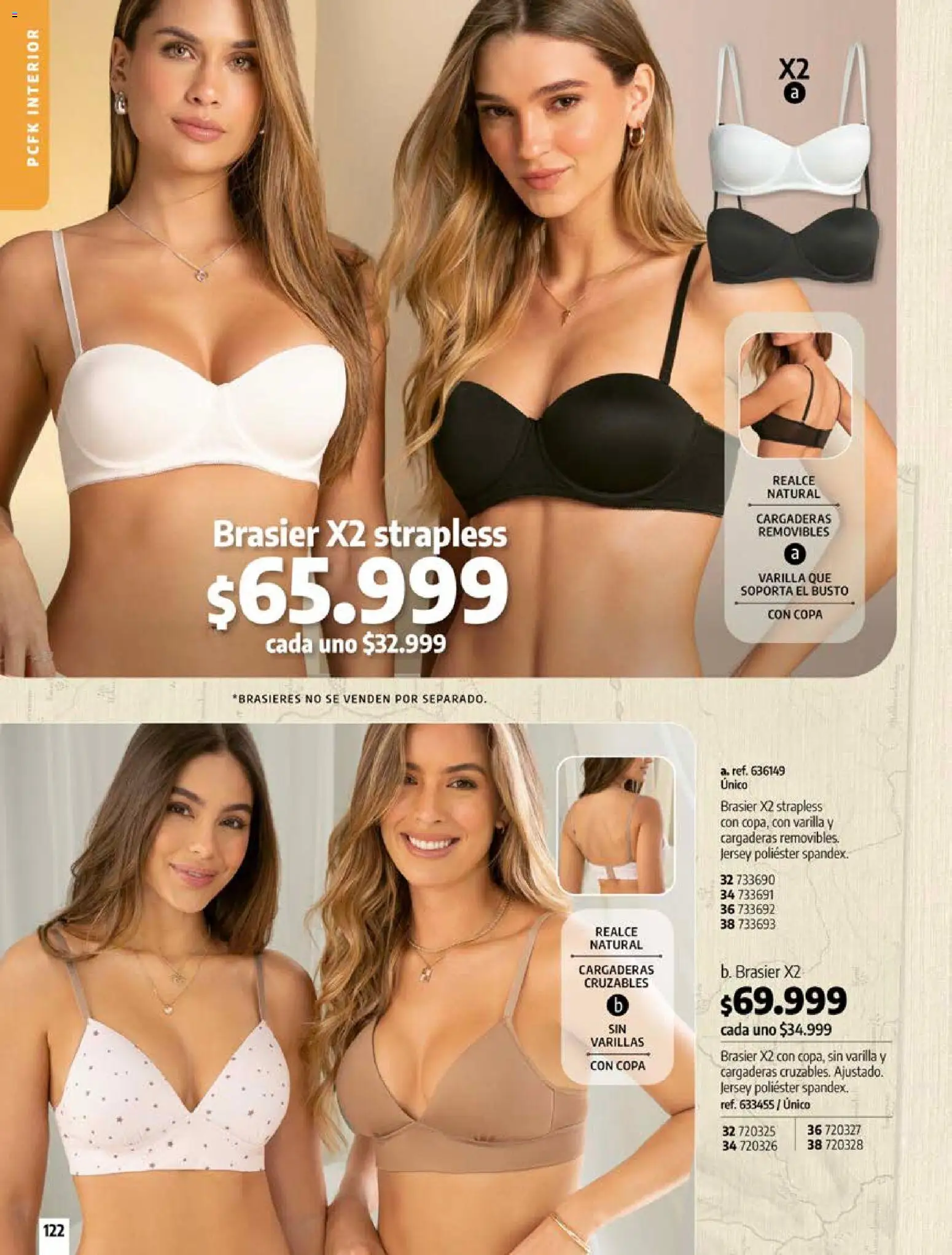 Pacifika revista - valida desde el 18/10/2026 | Página: 122 | Productos: Brasier
