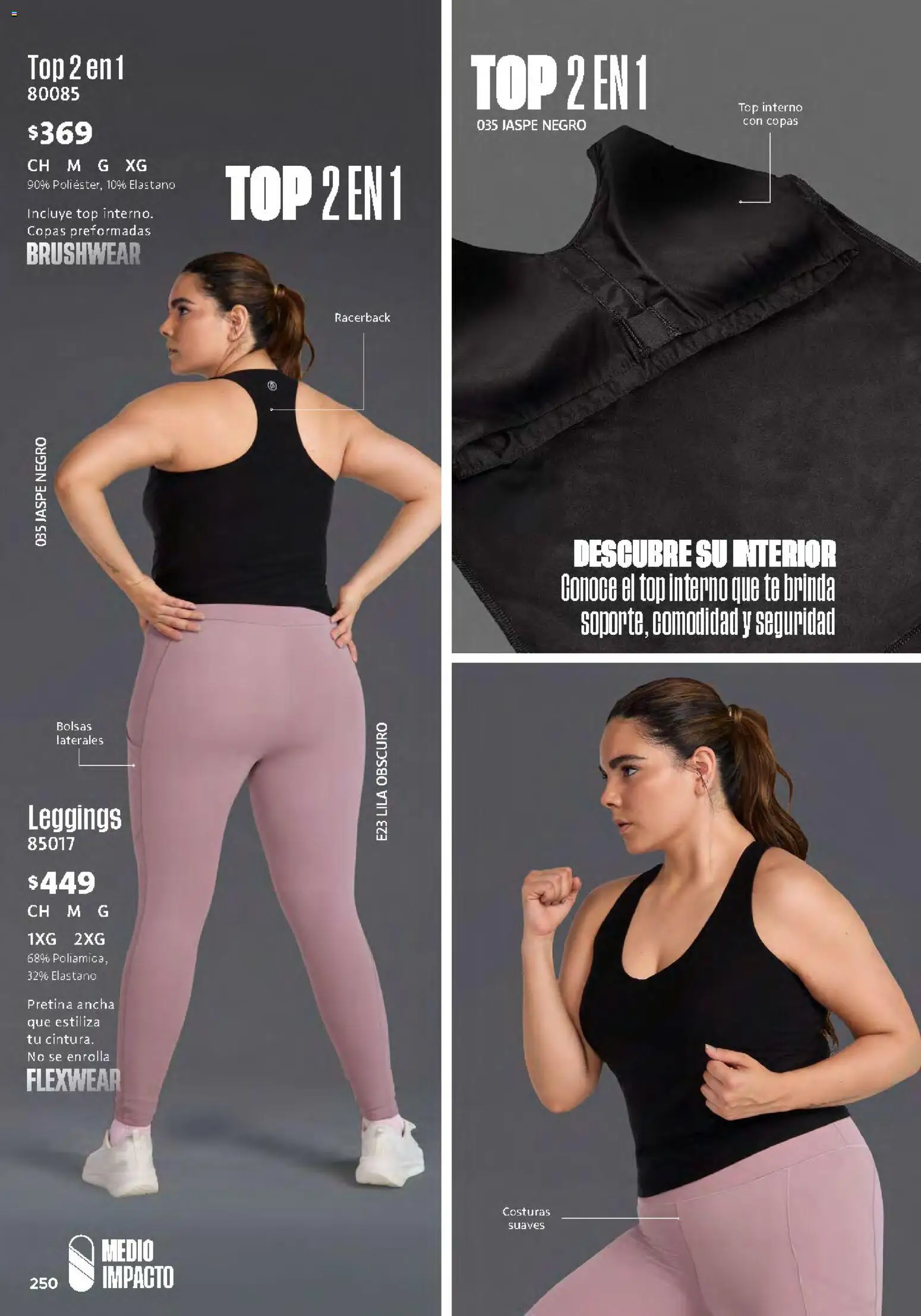 Nuevas ofertas de Ilusión válidas en toda la República Mexicana desde el 01/09/2026. ¡Encuentra las mejores ofertas en Ilusión catálogo Otoño! | Página: 252 | Productos: Leggings, Top, Té