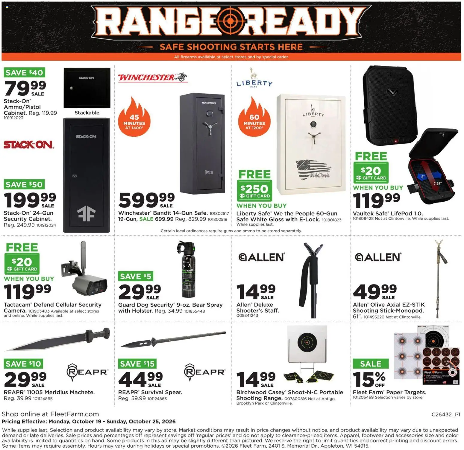 Mills Fleet Farm Range Ready - valid from 10/19/2026 | Page: 8