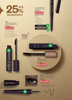Eudora - Revista 7/2026 - Pré-Visualização do folheto da loja Eudora, válido de 23.04.2026 | Página: 66 | Produtos: Máscara para cílios, Delineador, Lapiseira
