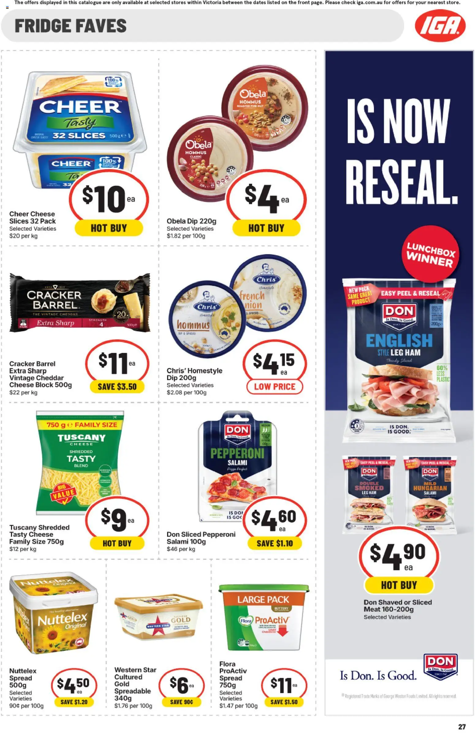 IGA catalogue - valid from 30/09/2026 | Page: 23 | Products: Corn, Cheese, Pasta, Lime