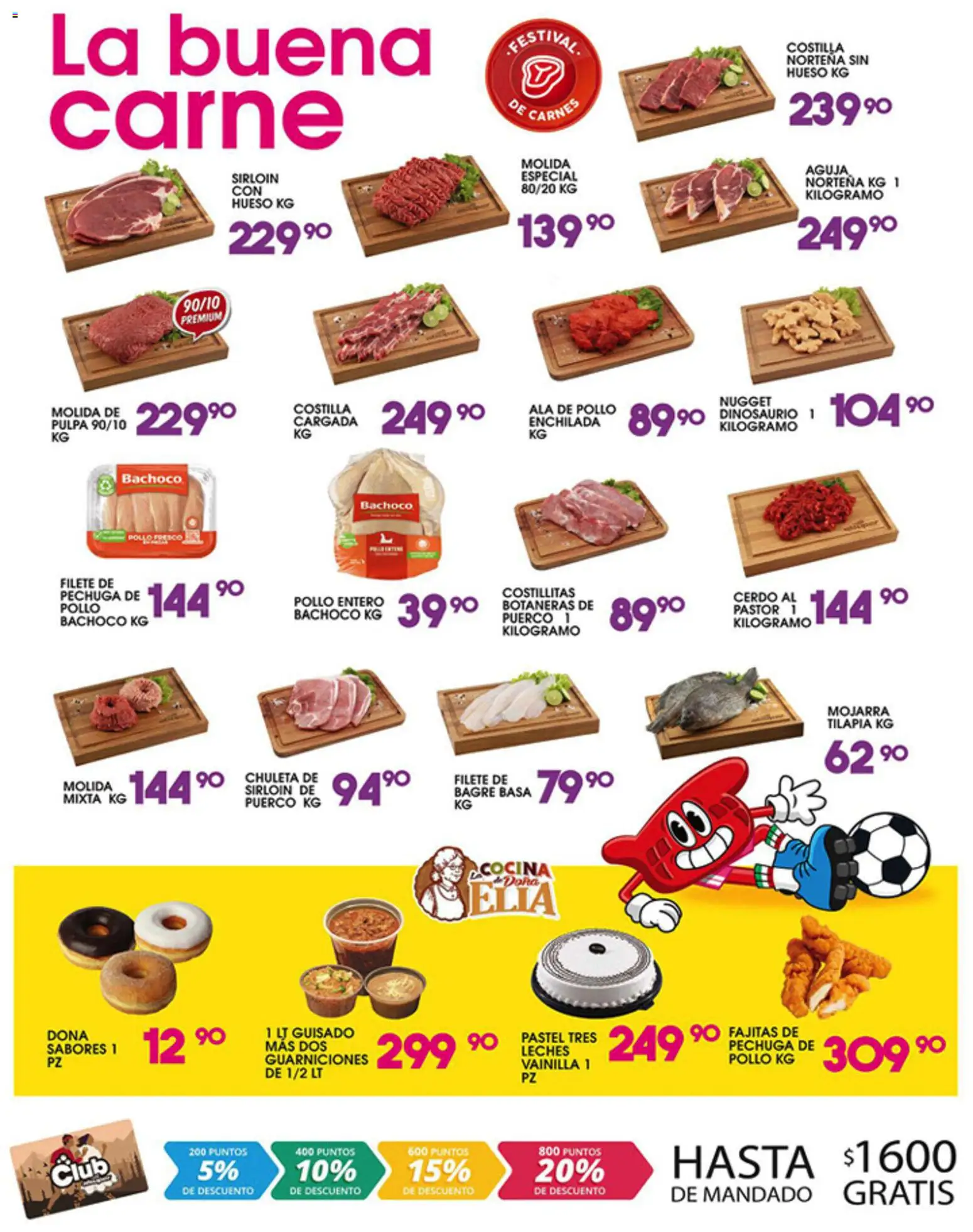 Nuevas ofertas de Alsuper válidas en toda la República Mexicana desde el 05.06.2026. ¡Encuentra las mejores ofertas en Alsuper folleto Chihuahua-Estado! | Página: 2 | Productos: Pollo, Pastel, Cerdo, Cocina