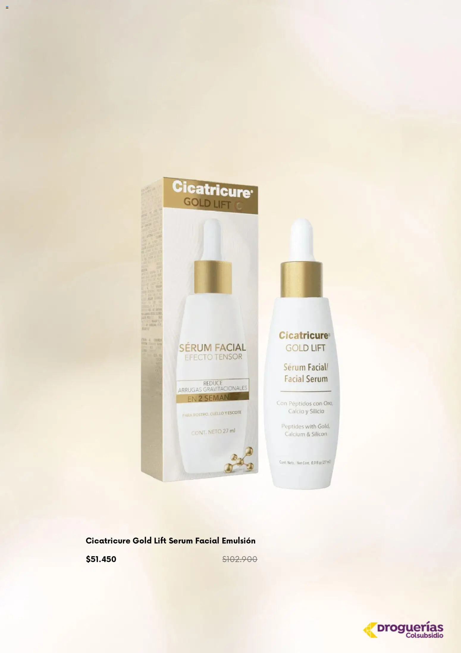 Colsubsidio revista - valida desde el 07.05.2026 | Página: 3 | Productos: Serum, Cuello, Emulsión