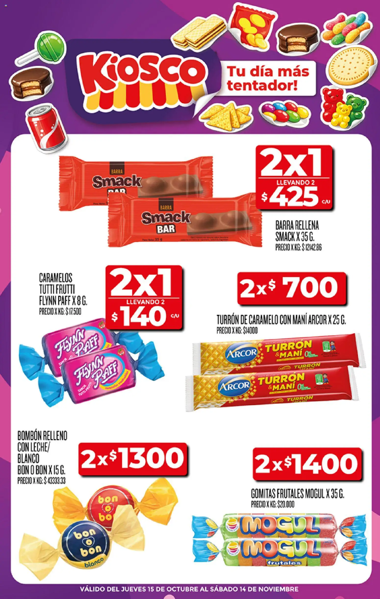 Folleto DIA - Página 1 - Ofertas válidas hasta el 14 de noviembre de 2026
