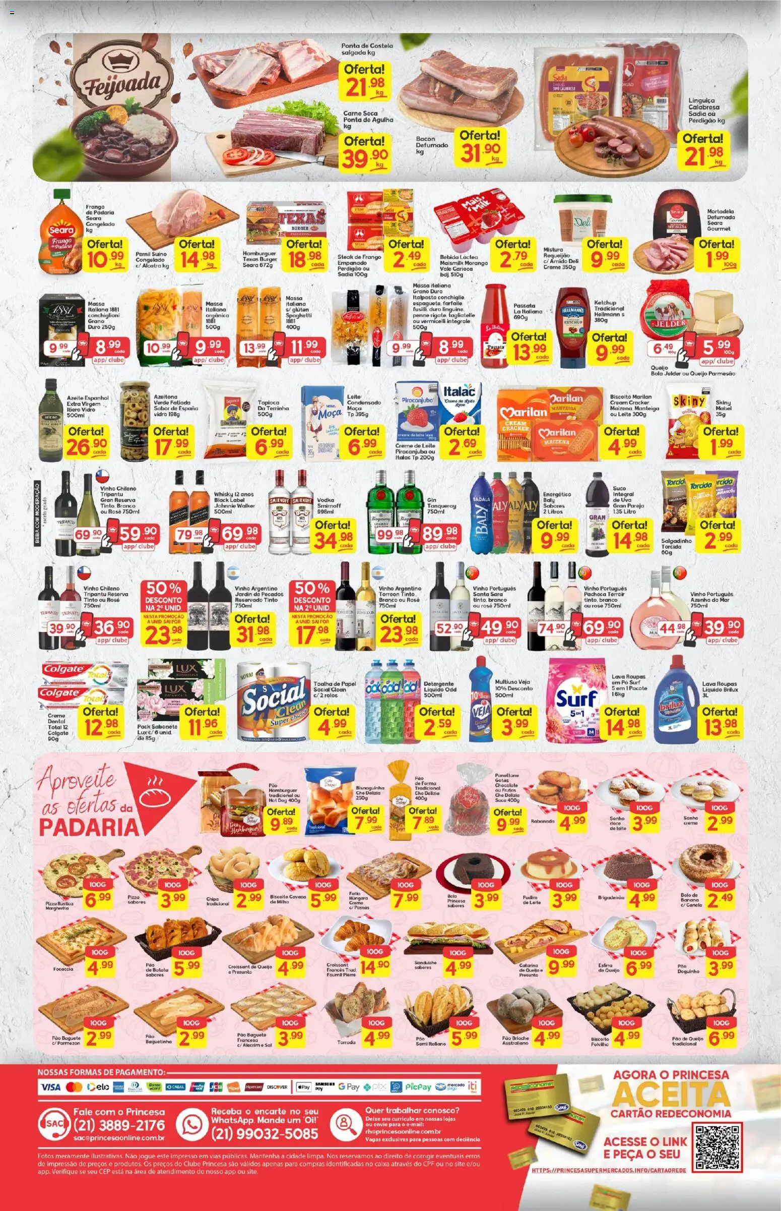 Princesa Folheto - válido de 11.05.2026 | Página: 2 | Produtos: Pó, Energético, Tapioca, Presunto