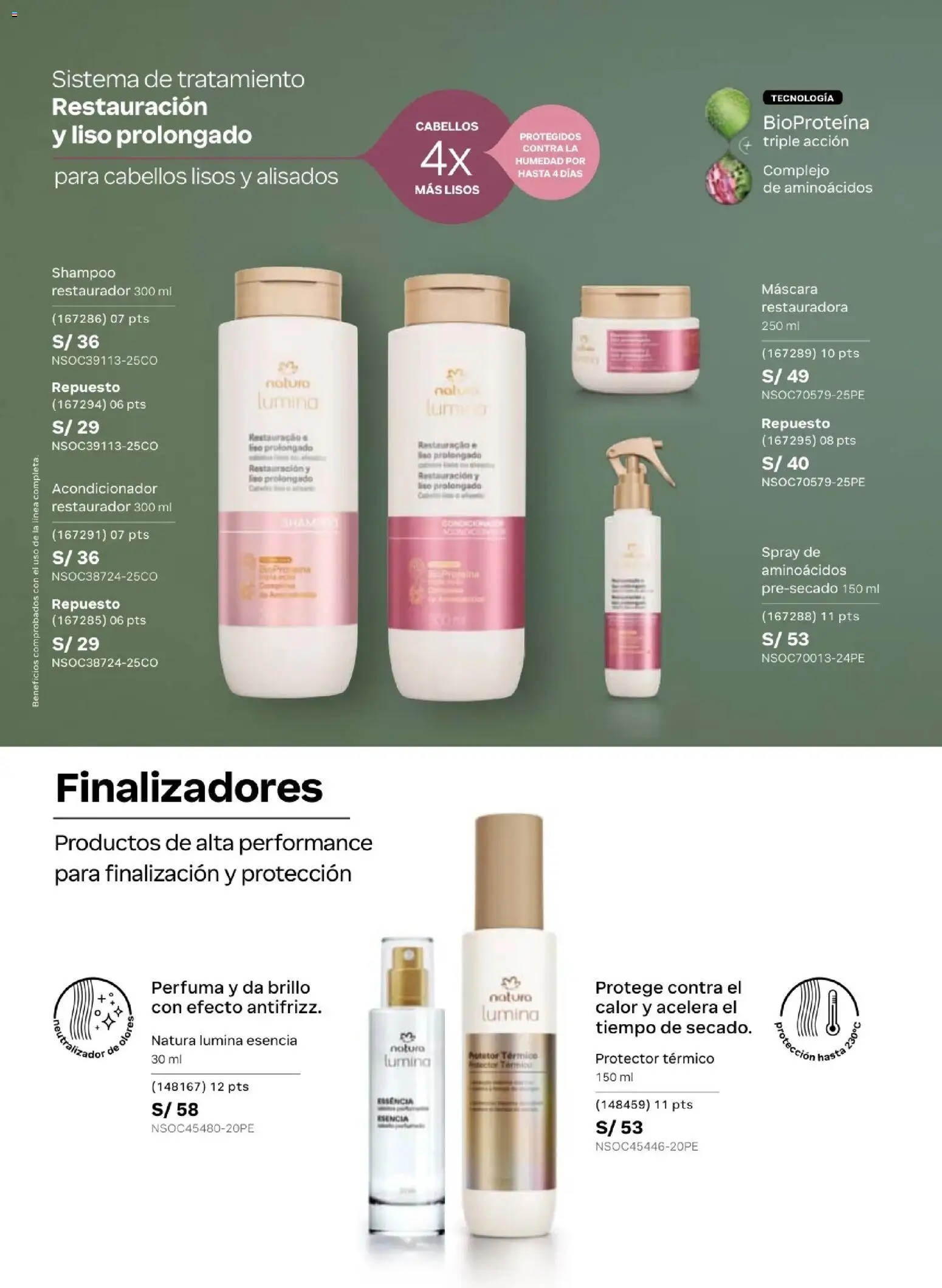 Catálogo Natura válido desde 24.05.2026 | Página: 126 | Productos: Máscara, Shampoo, Acondicionador