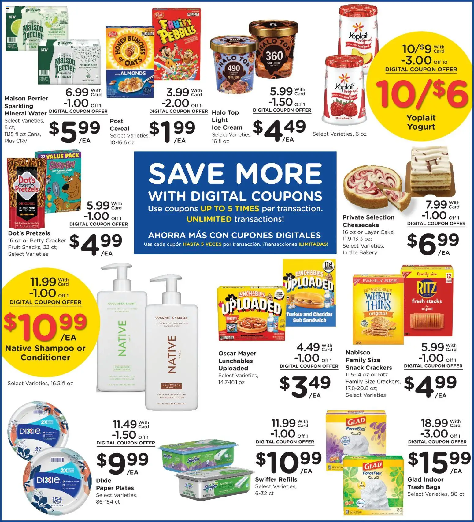 Ralphs Weekly Ad - valid from 07/15/2026 | Page: 7 | Products: Conditioner, Yogurt, Ice cream, Lime