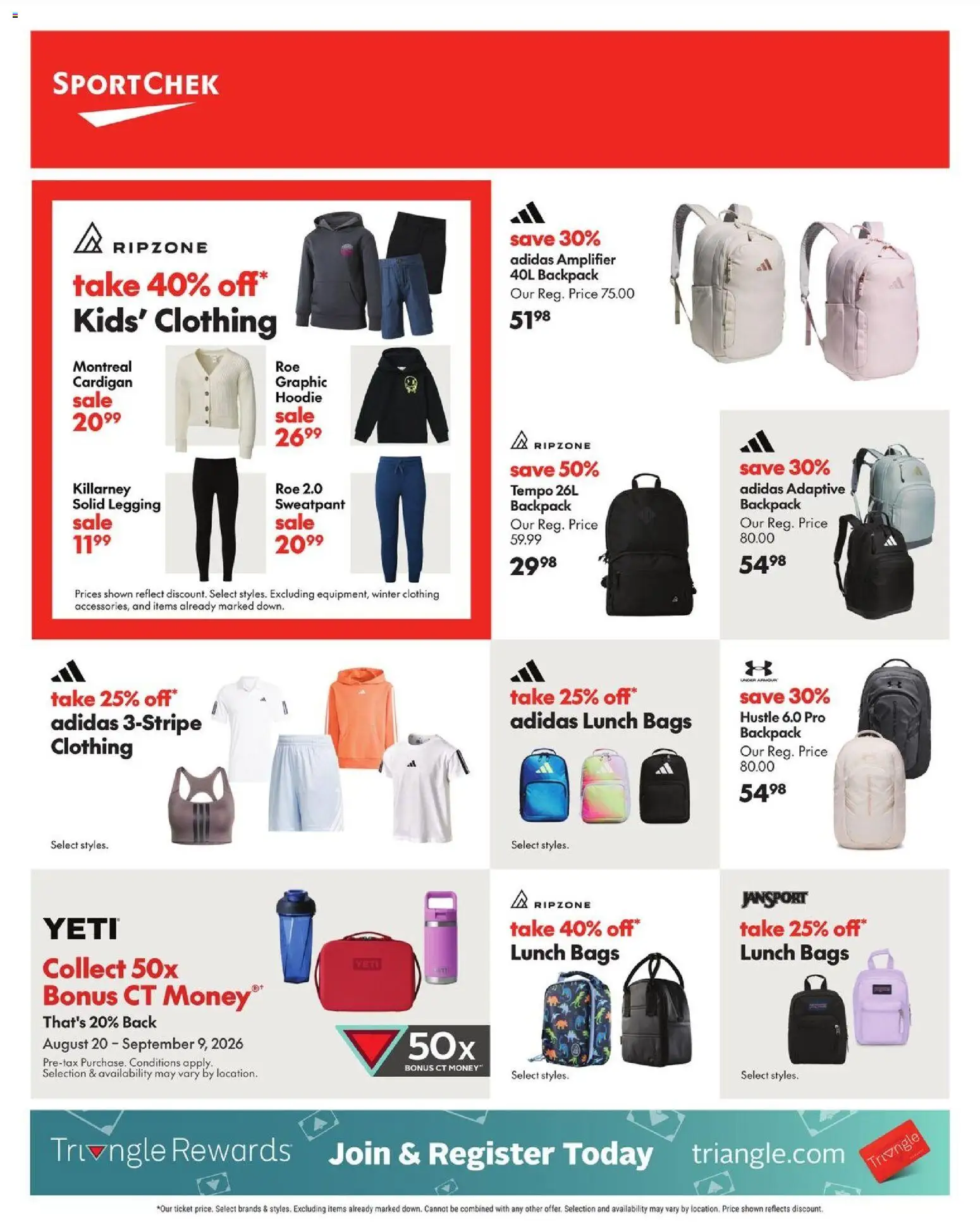 Sport Chek flyer valid from Aug 20, 2026 | Page: 3