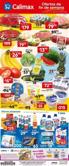 Vista previa de Calimax folleto Ensenada, nuevo folleto de la tienda, válido en México a partir del 21/08/2026