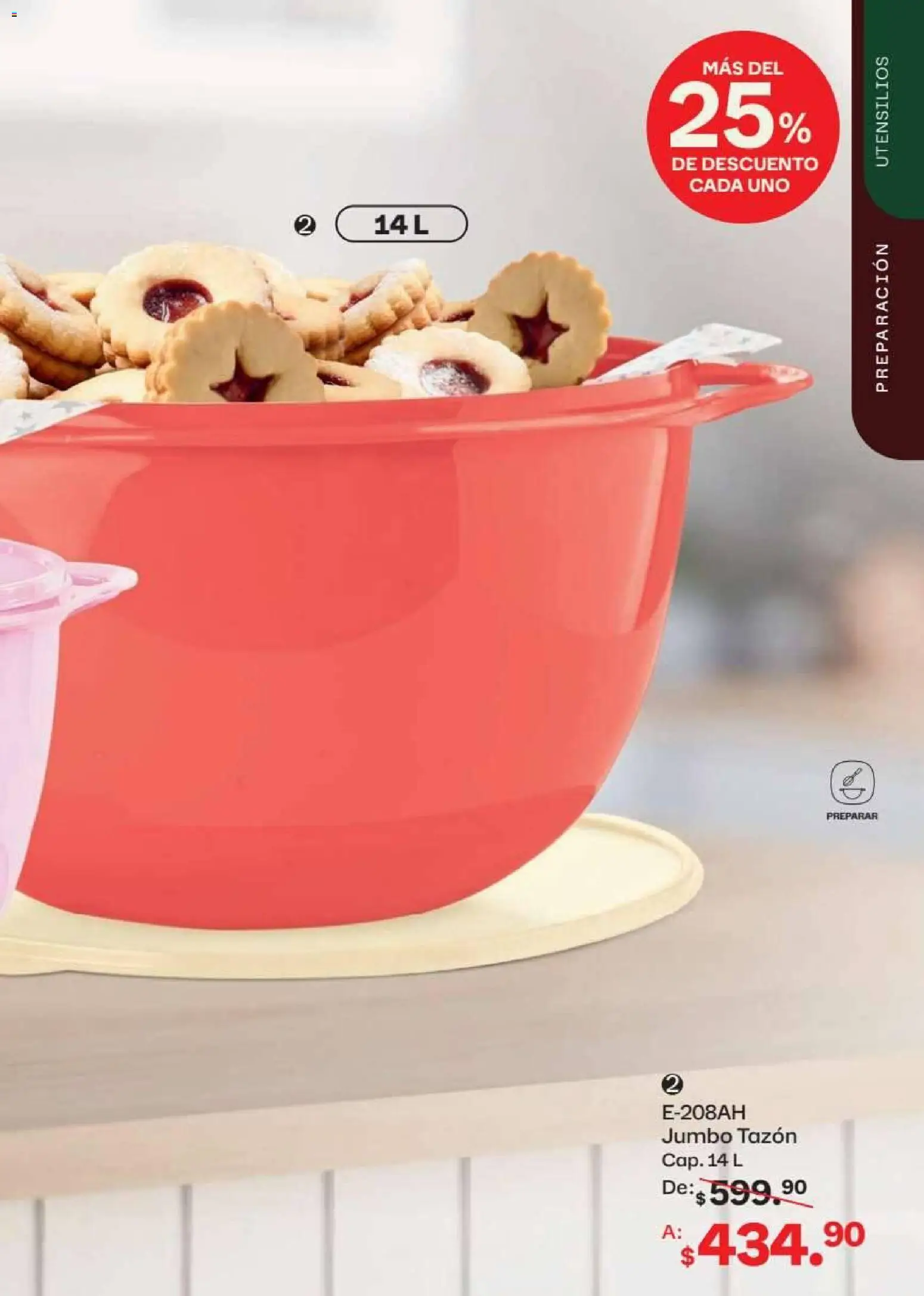 Nuevas ofertas de Tupperware válidas en toda la República Mexicana desde el 15.06.2026. ¡Encuentra las mejores ofertas en Tupperware catálogo! | Página: 81