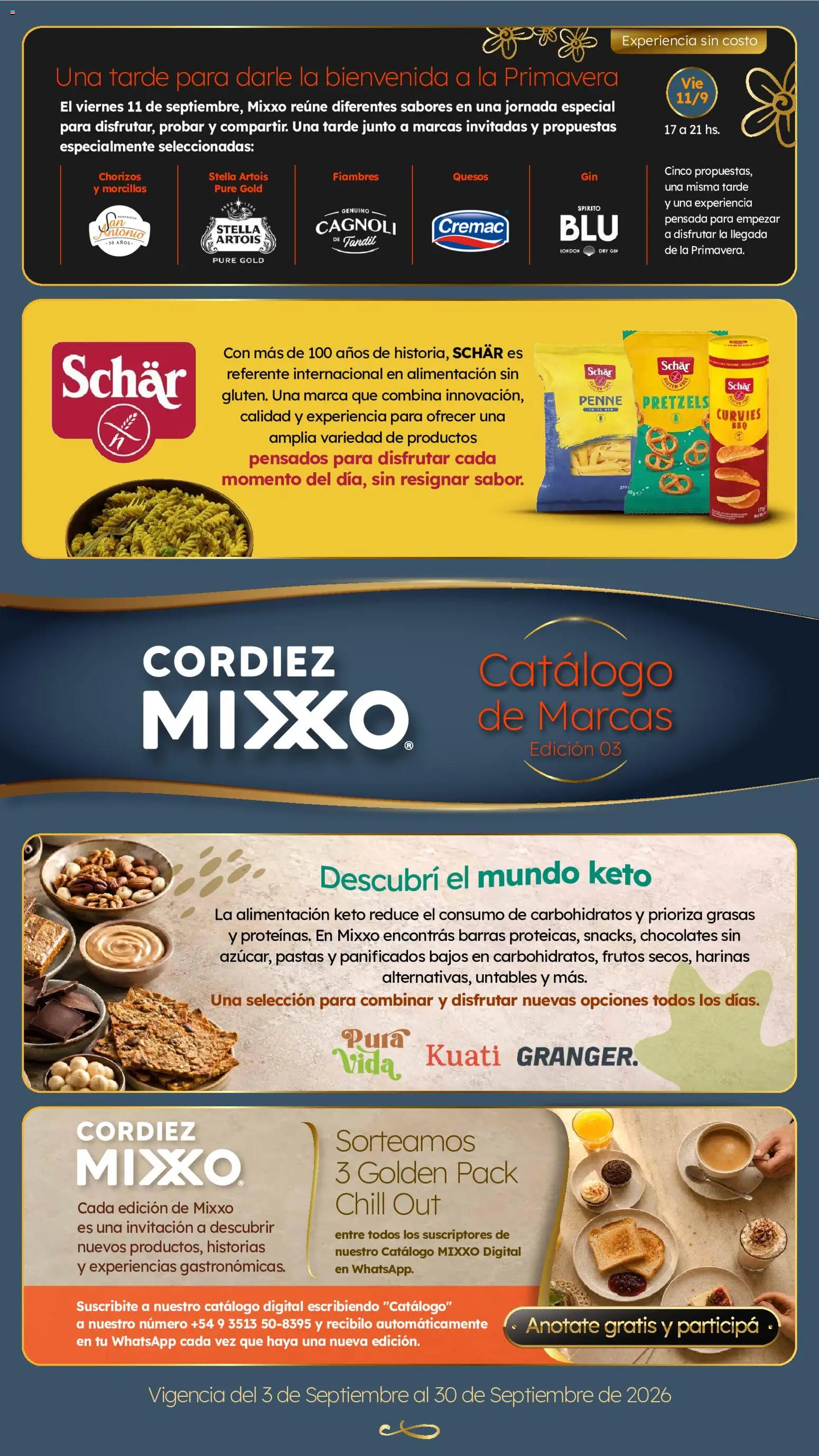 Cordiez - CATÁLOGO MIXXO │ válido desde el 03/09/2026 | Página: 9 | Productos: Gin, Puré